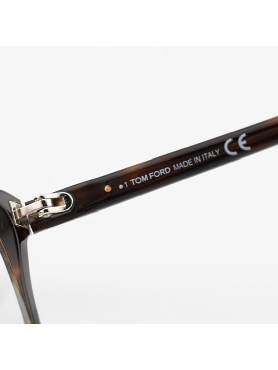 Tom Ford FT5743-B 052 Eyeglasses Havana 57mm Cat Eye Frame main image 8